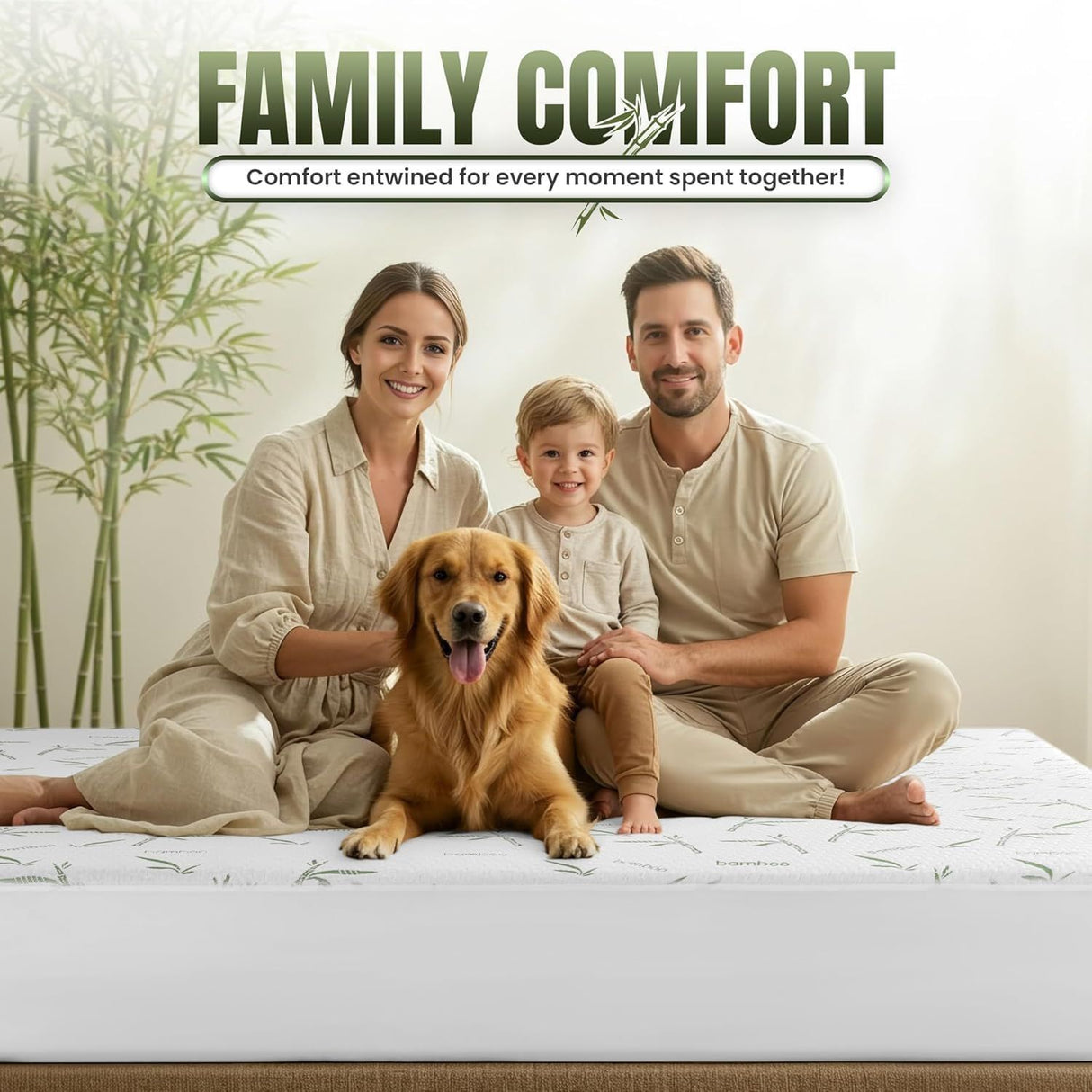 100% Waterproof Single Mattress Protector, Breathable Mattress Cover Single Size Bed, 3D Air Fabric Cooling Bed Pad Cover, Deep Pocket 40cm