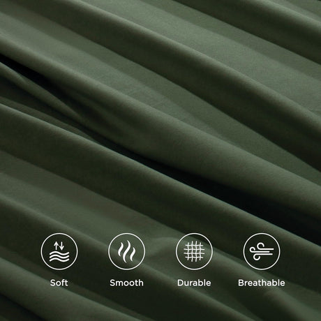 Green fade resistant, 16inch, 1 piece, super king size.