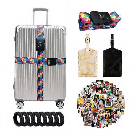 Luggage, 4 pack, waterproof.