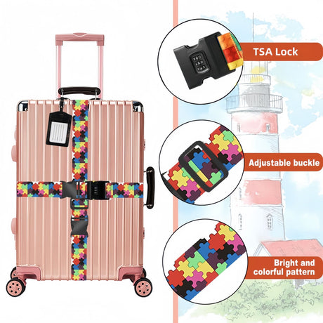 Luggage, 4 pack, waterproof.
