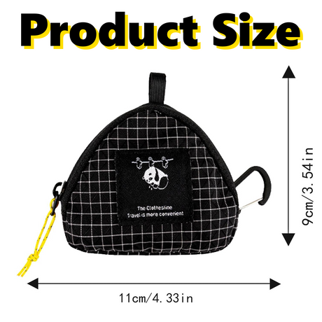 Portable clothesline, windproof.