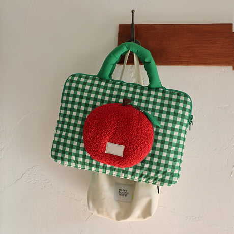 Multi-Compartment Carrying laptop sleeve.