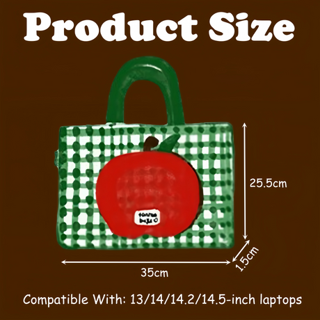 Multi-Compartment Carrying laptop sleeve.