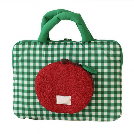 Multi-Compartment Carrying laptop sleeve.