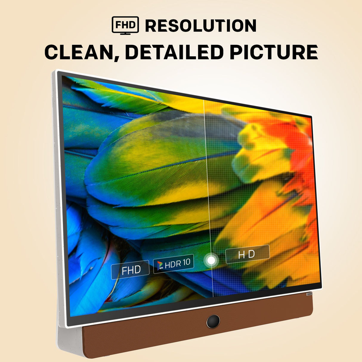 SKYWORTH 24-Inch 12V Portable TV,3-Hour Battery,1080P FHD,Wide Viewing Angle,Smart Google TV, HDR10, Dolby Audio, LED, Bluetooth, Chromecast and Google Assistant