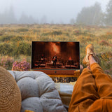 SKYWORTH 24-Inch 12V Portable TV,3-Hour Battery,1080P FHD,Wide Viewing Angle,Smart Google TV, HDR10, Dolby Audio, LED, Bluetooth, Chromecast and Google Assistant