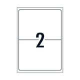 AVERY Laser Label L7168 2Up Pack of 100