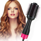 Anti-Frizz Blowout Straightening hair dryer.