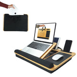 CARLA HOME bamboo adjustable lap desk, foldable.