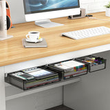 Storage drawers, assembles without tools.