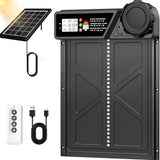 CARLA HOME Anti-Pinch solar chicken coop door.