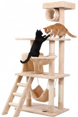 CARLA HOME beige cat scratching posts, 141cm.