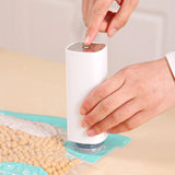 CARLA HOME Automatic Vacuum Sealer Kit - 10 Reusable Bags - White - Food Vacuum Set