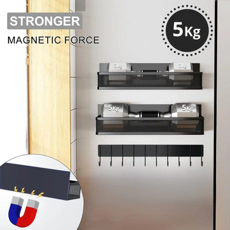 CARLA HOME Fridge magnetic spice rack, 3 pack.