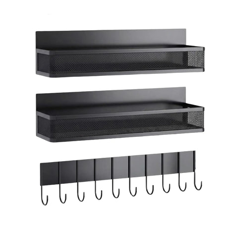 CARLA HOME Fridge magnetic spice rack, 3 pack.