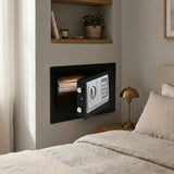 CARLA HOME Electronic Safe Box - Money Safe with Deposit Slot - Black - Cash Locker