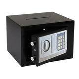 CARLA HOME Electronic Safe Box - Money Safe with Deposit Slot - Black - Cash Locker
