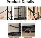 CARLA HOME Ball Storage Rack - 3-Tier Sports Organiser