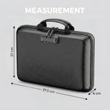 CARLA HOME Fireproof Document Box with Lock - Hard Shell - Glass Fiber - Fireproof File Organizer