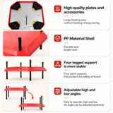 CARLA HOME Chick Brooder Heating Plate - Adjustable Height - Red - Chicken Heater