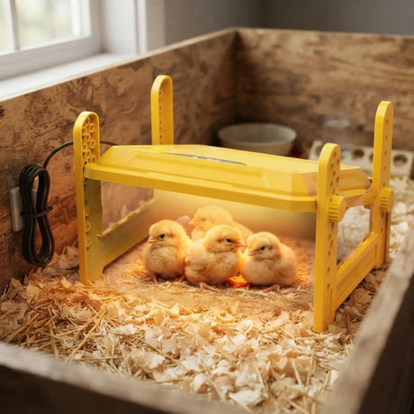 Yellow adjustable farm equipment, easy to assemble.