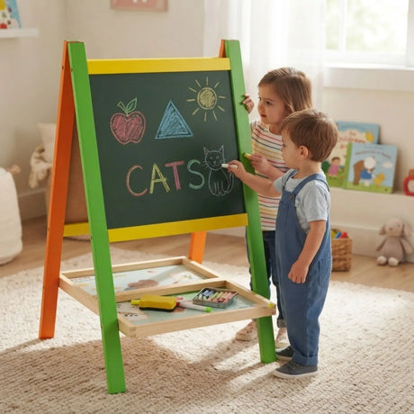 CARLA HOME multicolour chalkboard whiteboard.
