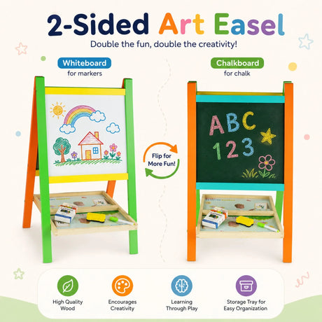 CARLA HOME multicolour chalkboard whiteboard.