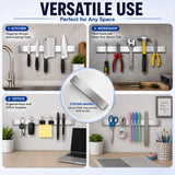 CARLA HOME Magnetic Knife Strip 60cm, Premium Stainless Steel Wall Rack Kitchen