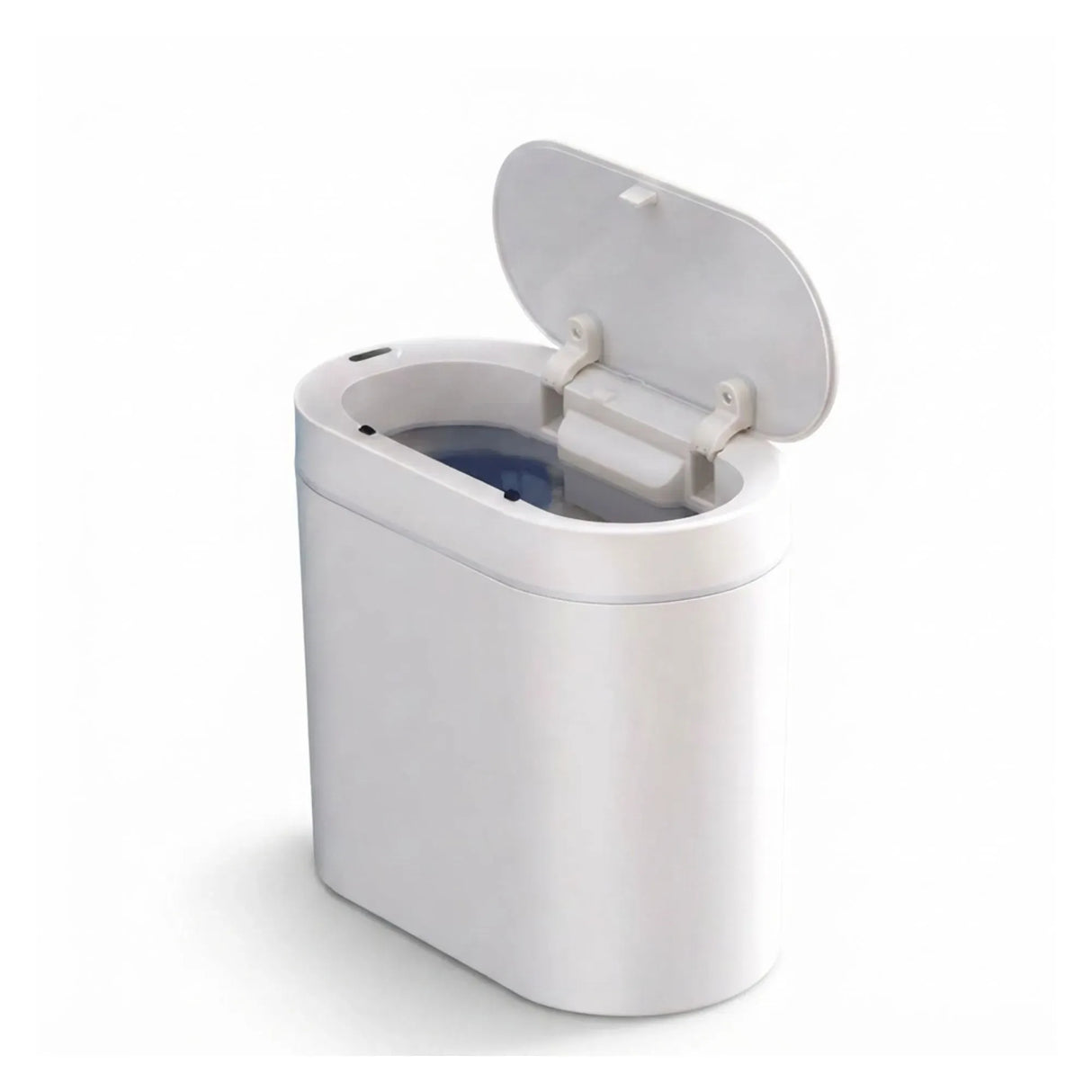 CARLA HOME 7L Automatic Trash Bin with Lid, Motion Sensor Garbage Can White