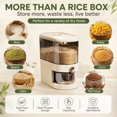 Rice dispenser, 5kg.