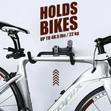 CARLA HOME Wall Mount Bike Rack, Adjustable Foldable Hanger, Garage Storage
