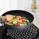 Anti-Slip Silicone Induction Cooktop Mat, 25x25cm, Heat Resistant, Black