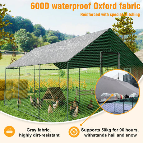 Black outdoor furniture, 276x405x300cm, heavy duty.