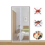 Magnetic net door screen, 110x210cm, assembles without tools.