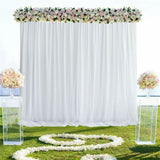 3x3m White Stage Curtain Backdrop.