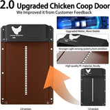 Automatic Chicken Coop Door Opener Solar Timer Sensor LCD AU