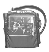 Replacement upper arm blood pressure cuff with hose, large 32-42cm