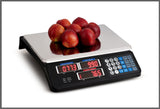Digital Kitchen Scale 40kg 1g Increment Electronic Black.