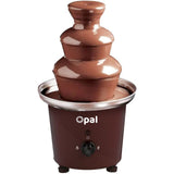 Chocolate stainless steel electric fountain, 0.9L.