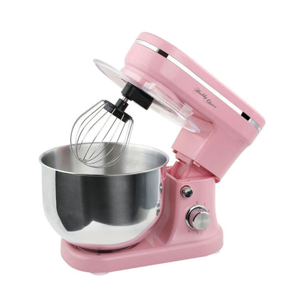 1200W Mix Master 5L Kitchen Stand (Pink) w/ Bowl/ Whisk/ Beater