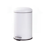 12L Pedal Bin with Stainless Steel and Plastic Construction