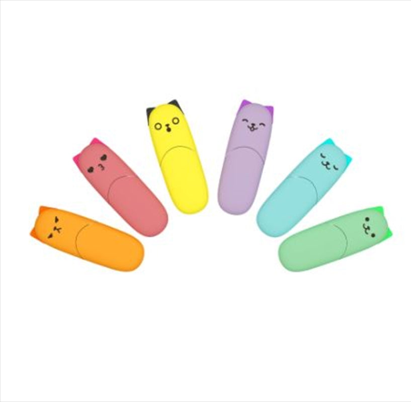 Mustard – Kiity Cat Highlighters Set of 6