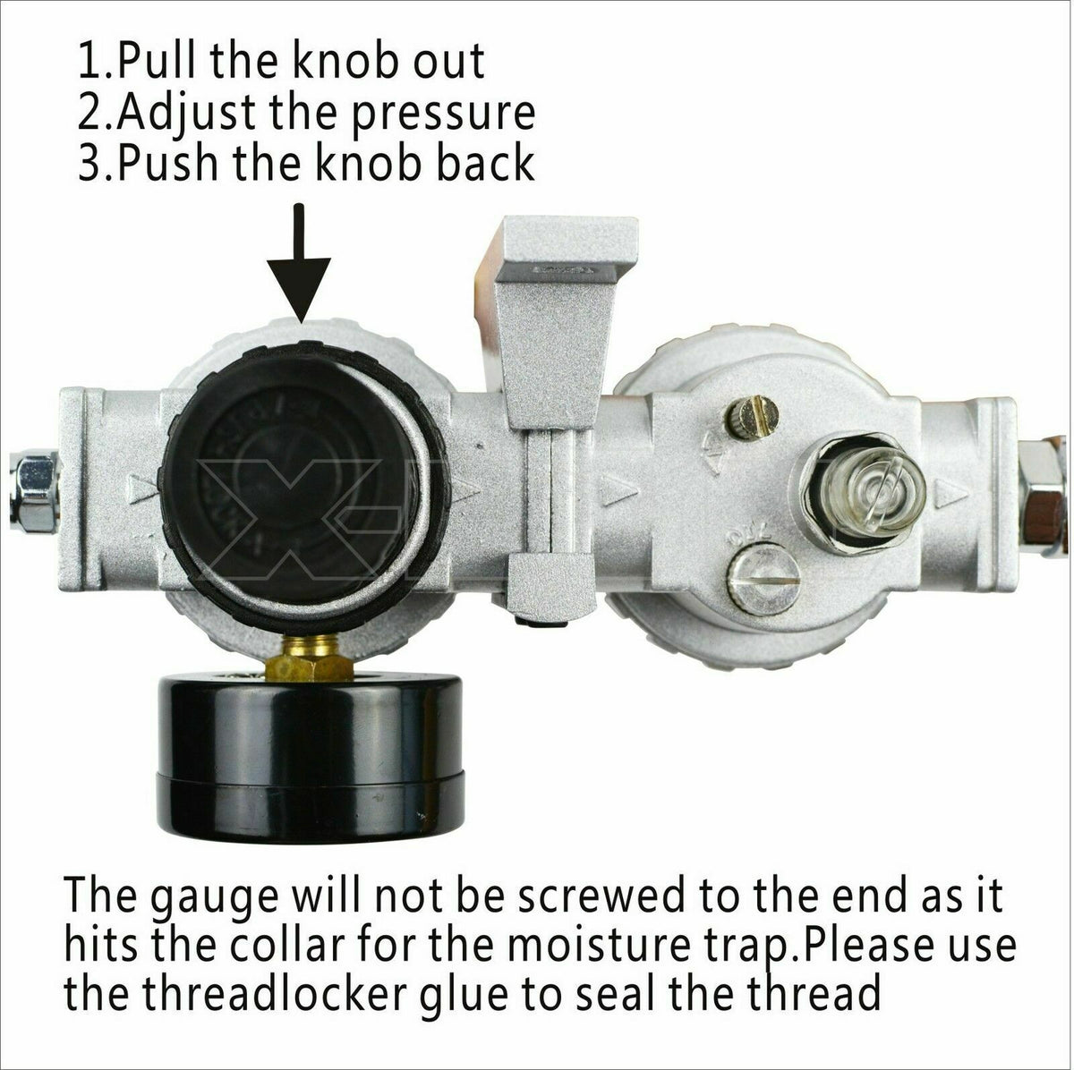 X-Bull Compressor Regulator mount fitting.