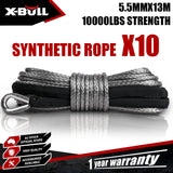 X-Bull recovery winch cable, waterproof.