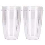 2x Nutribullet Tall Cups 24 Oz
