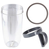 For Nutribullet Colossal Large Cup + Handheld Ring + Grey Seal, 900 600 Models