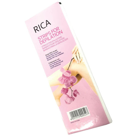 100x Pre-Cut Strips Pack 70gsm Non Woven Disposable Cut Waxing Papers.