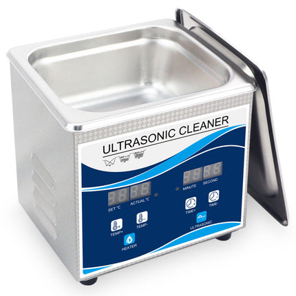 1.3L Digital Ultrasonic Cleaner Jewelry Ultra Sonic Bath Degas Parts Cleaning