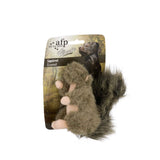 Squeaky plush toy.
