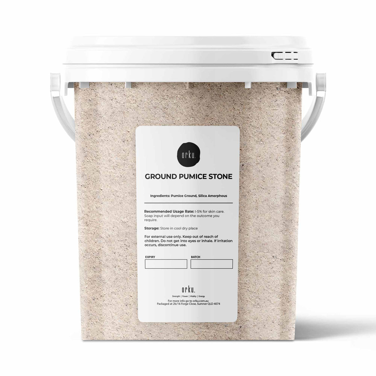 Ground Pumice Stone Powder Exfoliant and Soap Additive